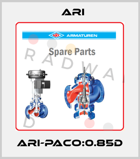 ARI-PACO:0.85D ARI