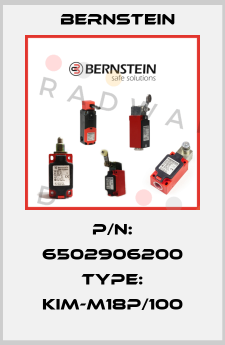 P/N: 6502906200 Type: KIM-M18P/100 Bernstein