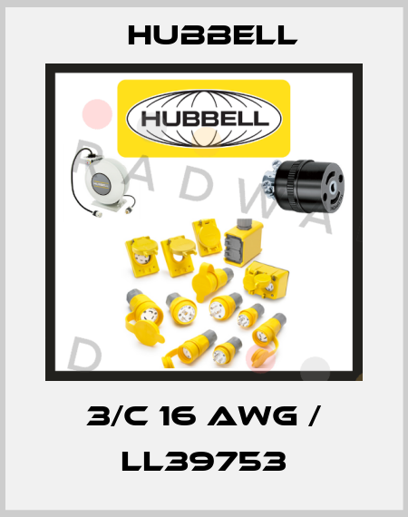 3/C 16 AWG / LL39753 Hubbell