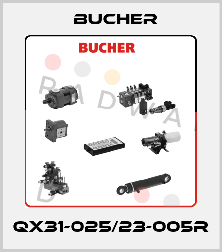 QX31-025/23-005R Bucher
