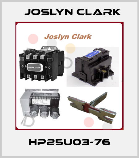 HP25U03-76 Joslyn Clark