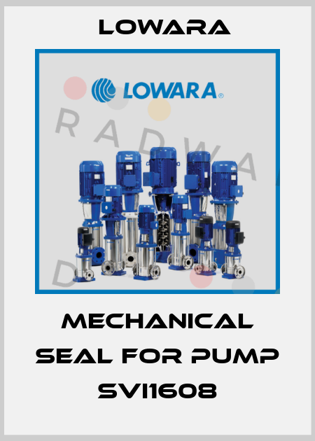 Mechanical seal for pump SVI1608 Lowara