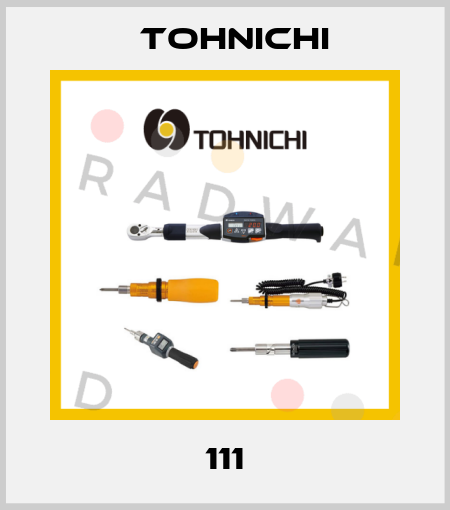 111 Tohnichi