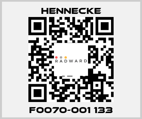 F0070-001 133 Hennecke