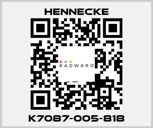 K7087-005-818 Hennecke