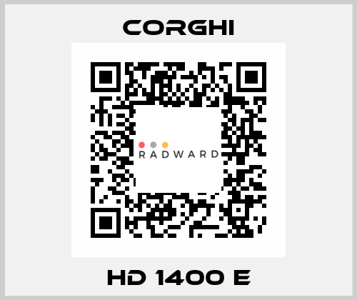 HD 1400 E Corghi