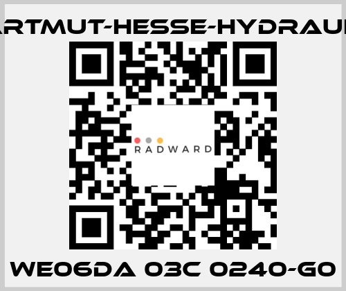 WE06DA 03C 0240-G0 Hartmut-Hesse-Hydraulik