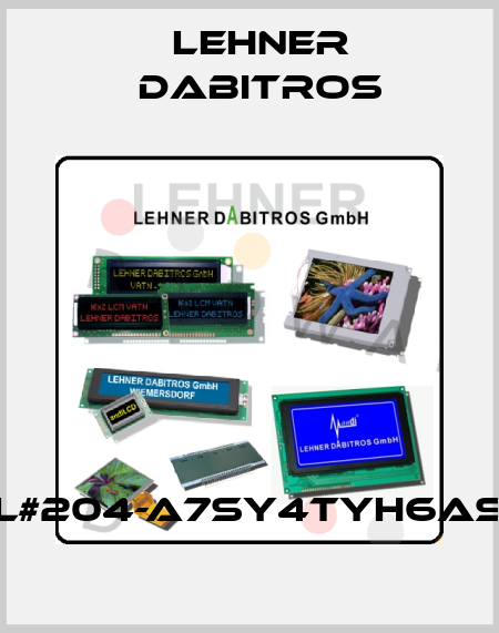 YL#204-A7SY4TYH6ASX Lehner Dabitros