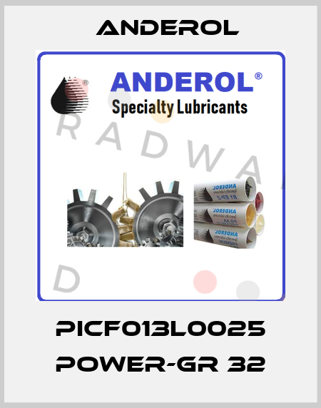 PICF013L0025 POWER-GR 32 Anderol
