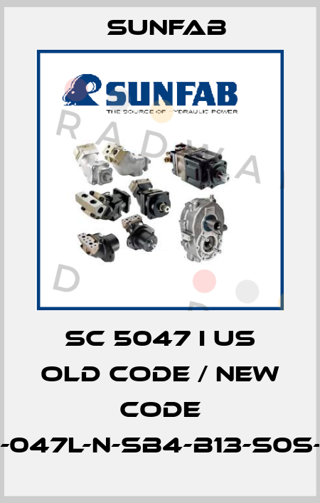 SC 5047 I US old code / new code SCP-047L-N-SB4-B13-S0S-000 Sunfab