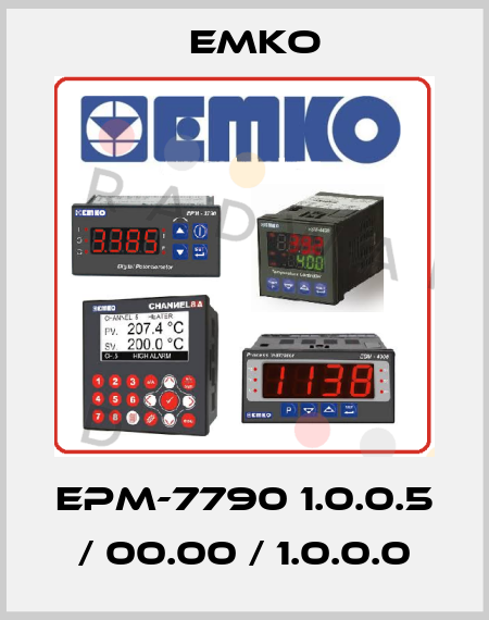 EPM-7790 1.0.0.5 / 00.00 / 1.0.0.0 EMKO