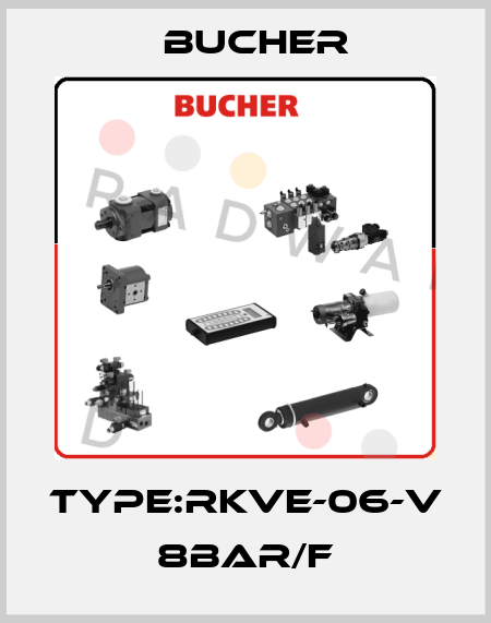 Type:RKVE-06-V 8bar/F Bucher