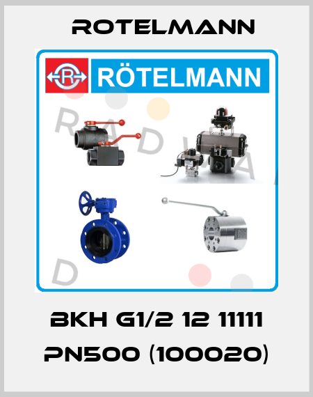 BKH G1/2 12 11111 PN500 (100020) Rotelmann