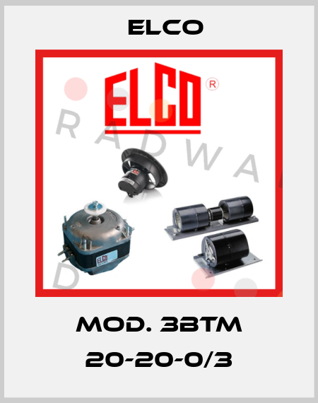 MOD. 3BTM 20-20-0/3 Elco