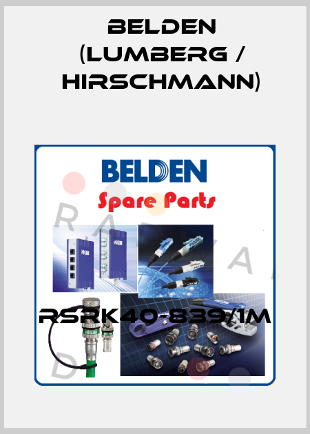 RSRK40-839/1M Belden (Lumberg / Hirschmann)