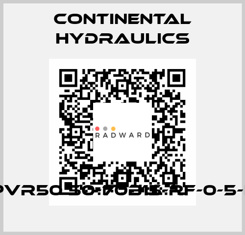 PVR50 50-70B15-RF-0-5-L Continental Hydraulics