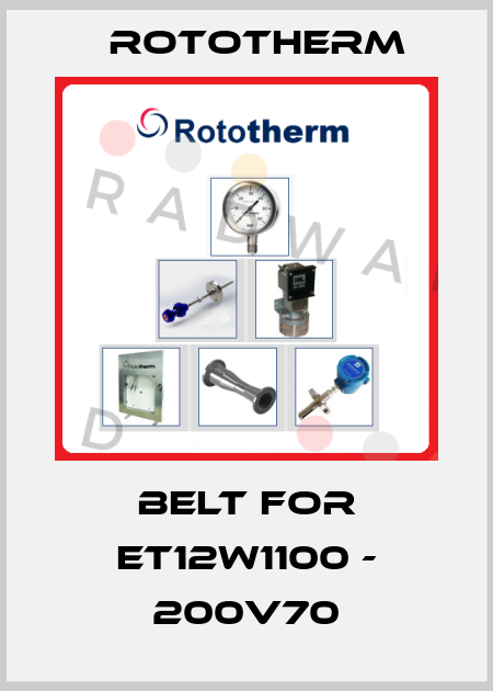 Belt for ET12W1100 - 200V70 Rototherm