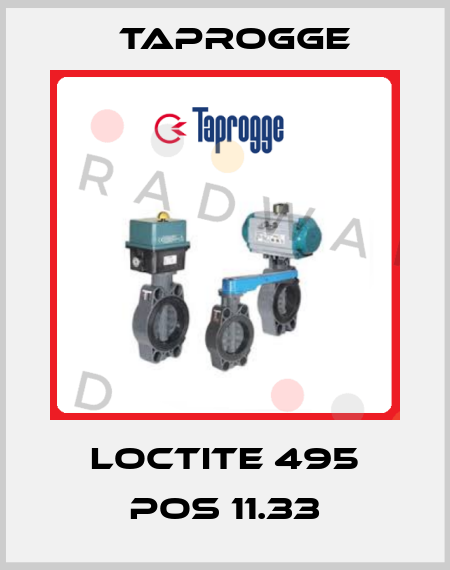 Loctite 495 Pos 11.33 Taprogge