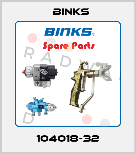 104018-32 Binks