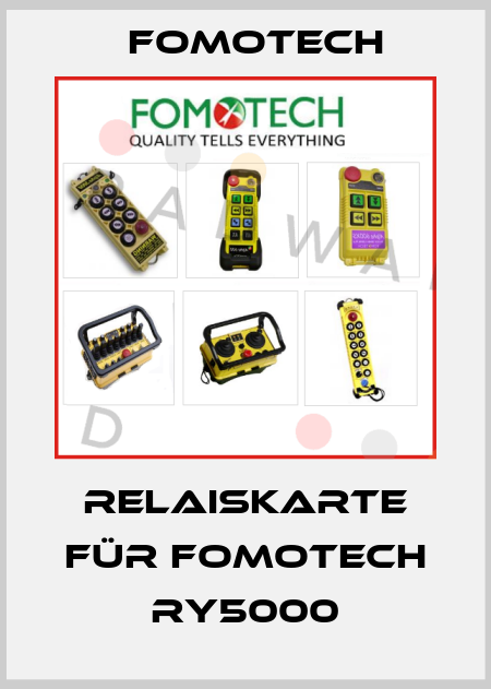 Relaiskarte für Fomotech RY5000 Fomotech