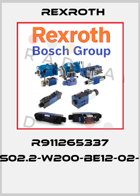 R911265337 DDS02.2-W200-BE12-02-FW  Rexroth