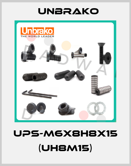 UPS-M6X8H8X15 (UH8M15) Unbrako