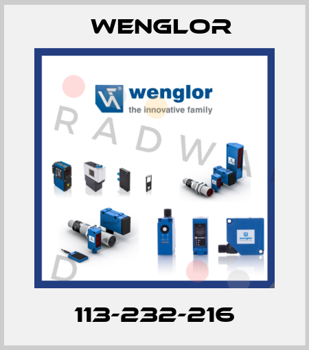 113-232-216 Wenglor