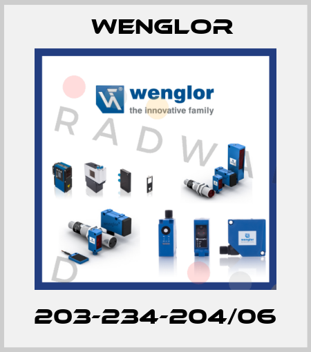 203-234-204/06 Wenglor