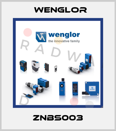 ZNBS003 Wenglor