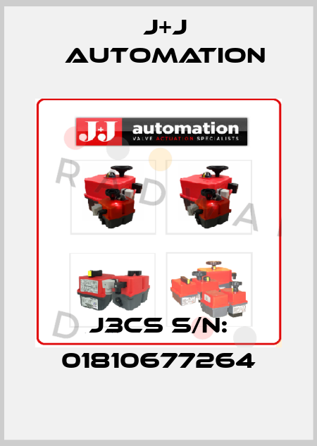 J3CS S/N: 01810677264 J+J Automation