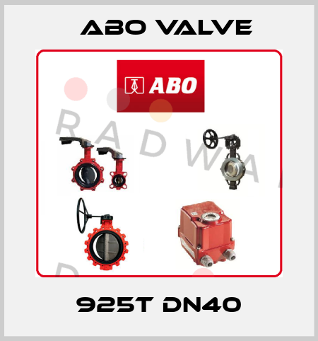 925T DN40 ABO Valve
