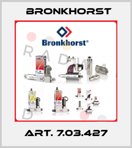 Art. 7.03.427 Bronkhorst