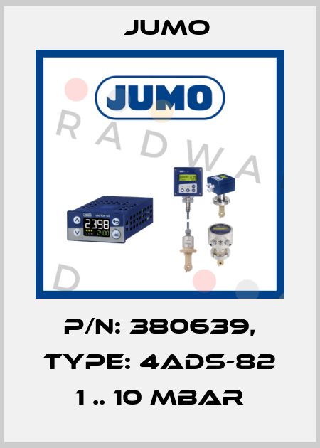 P/N: 380639, Type: 4ADS-82 1 .. 10 mbar Jumo
