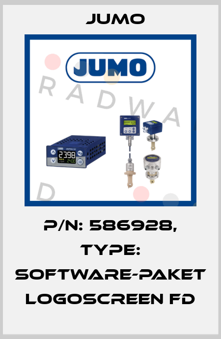 P/N: 586928, Type: Software-Paket LOGOSCREEN fd Jumo