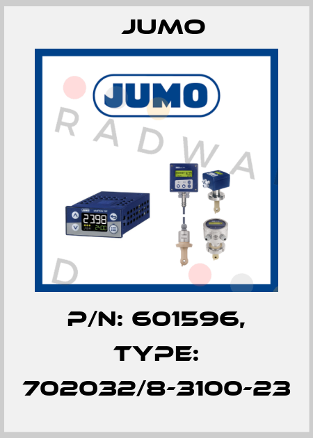 P/N: 601596, Type: 702032/8-3100-23 Jumo