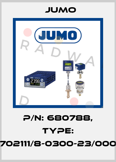 p/n: 680788, Type: 702111/8-0300-23/000 Jumo