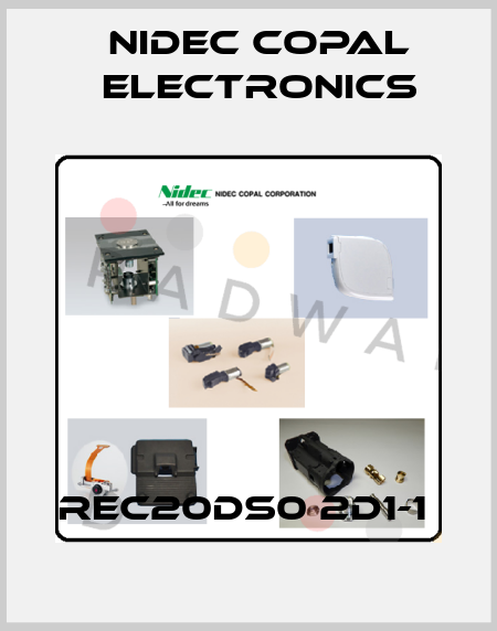 REC20DS0 2D1-1  Nidec Copal Electronics