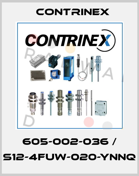 605-002-036 / S12-4FUW-020-YNNQ Contrinex
