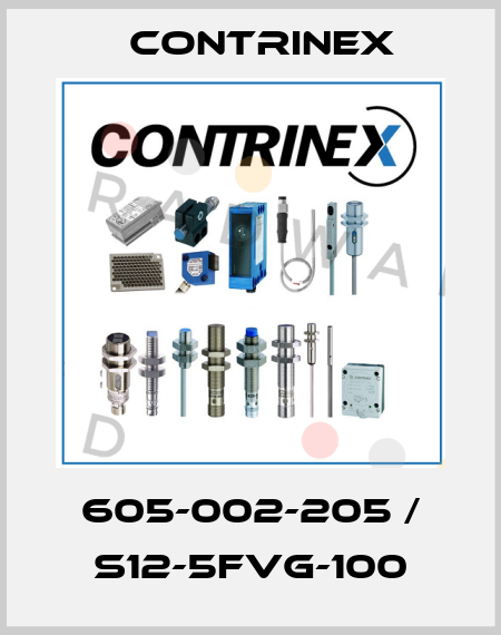 605-002-205 / S12-5FVG-100 Contrinex
