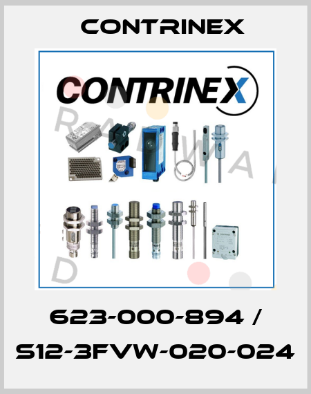 623-000-894 / S12-3FVW-020-024 Contrinex
