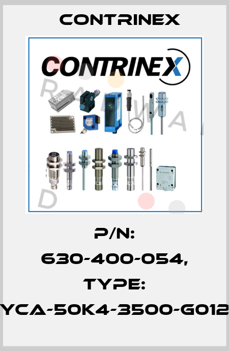 p/n: 630-400-054, Type: YCA-50K4-3500-G012 Contrinex