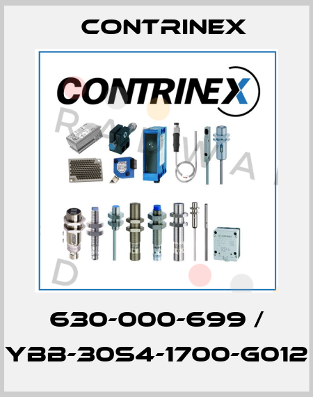 630-000-699 / YBB-30S4-1700-G012 Contrinex