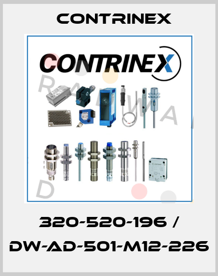 320-520-196 / DW-AD-501-M12-226 Contrinex