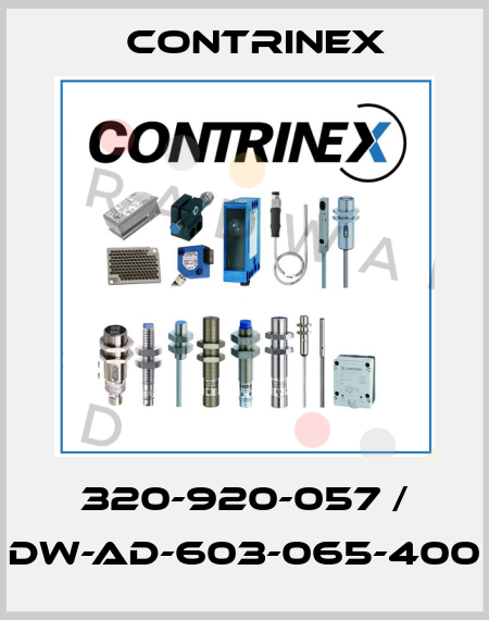 320-920-057 / DW-AD-603-065-400 Contrinex