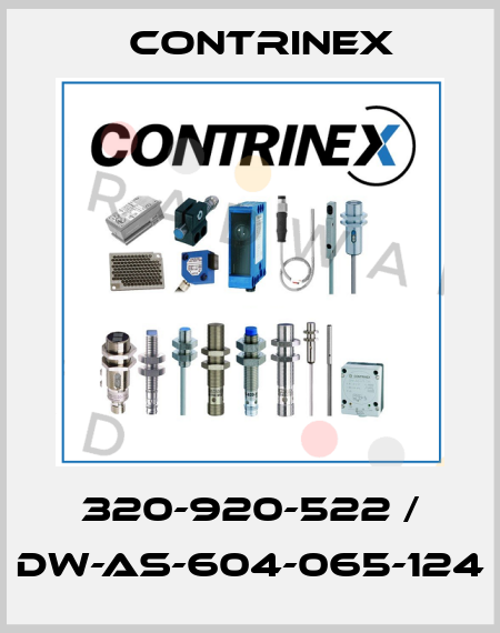 320-920-522 / DW-AS-604-065-124 Contrinex