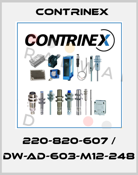 220-820-607 / DW-AD-603-M12-248 Contrinex