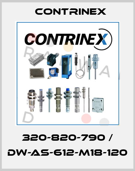 320-820-790 / DW-AS-612-M18-120 Contrinex