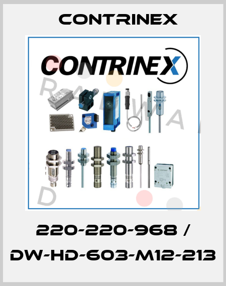 220-220-968 / DW-HD-603-M12-213 Contrinex