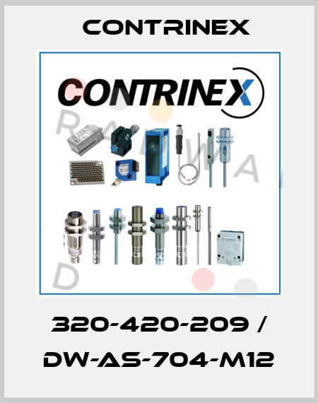 320-420-209 / DW-AS-704-M12 Contrinex