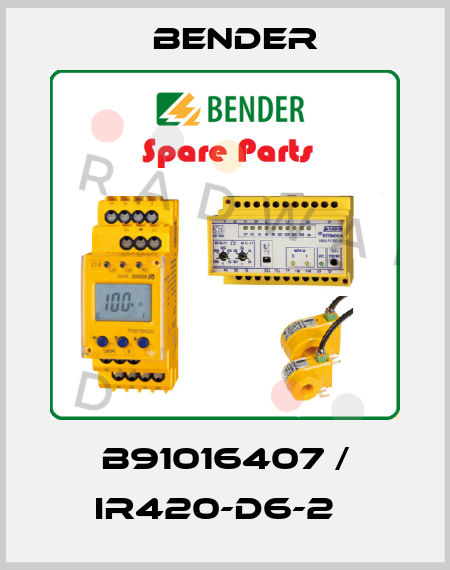 B91016407 / IR420-D6-2   Bender
